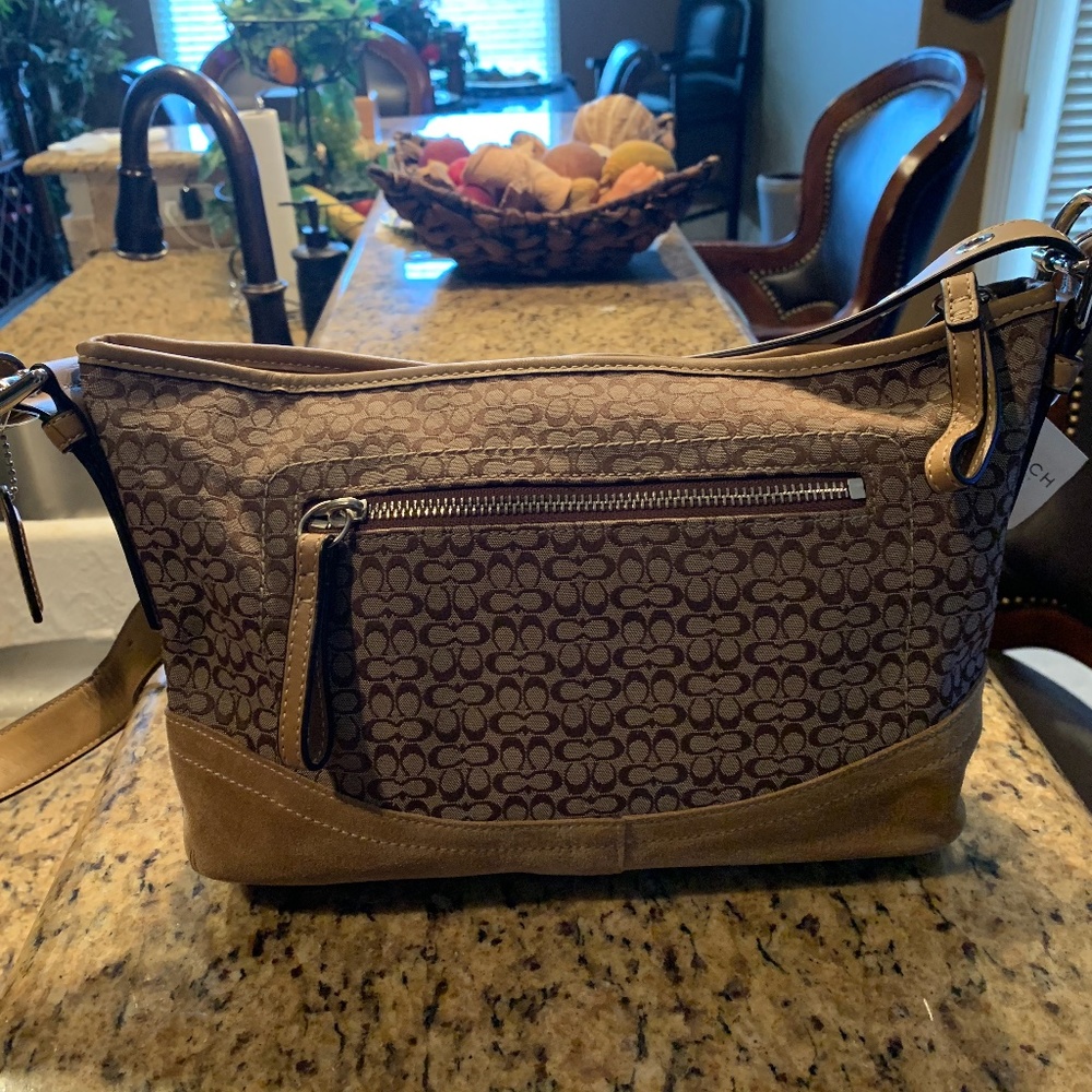 COACH -Mini-Signature Soho Shoulder Purse (NWT)